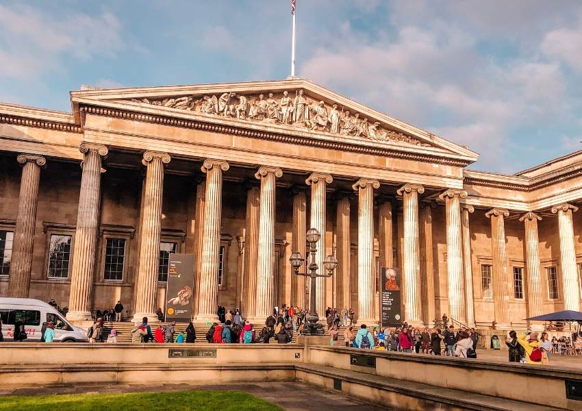 The British Museum in London