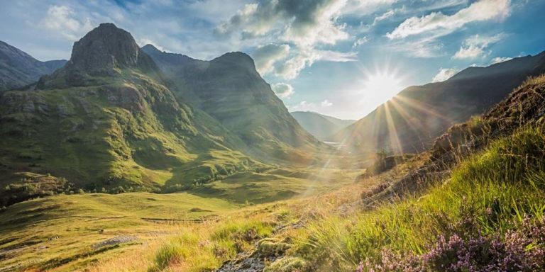 Beautiful scenery in Scotland which you can read about in Books about Scotland