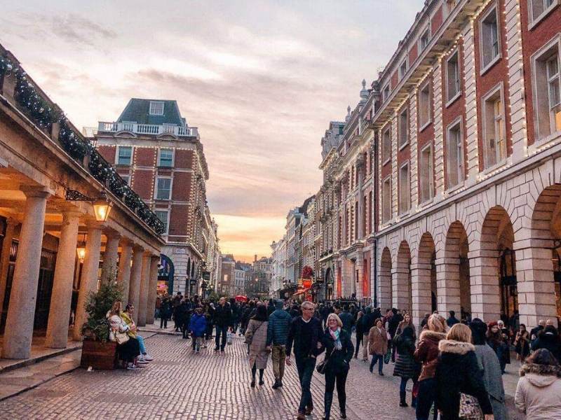 Covent Garden at Christmas