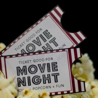 A picture of movie tickets and popcorn a great way to watch movies set in London