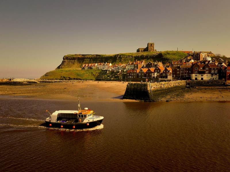 Whitby in Yorkshire.