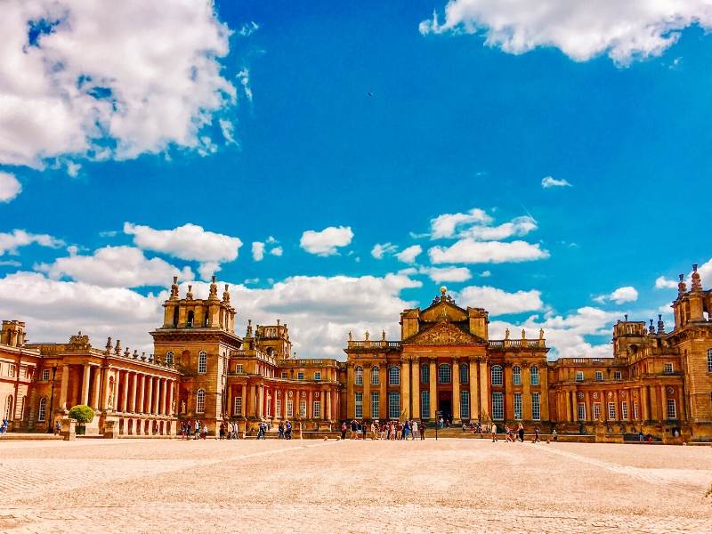 Blenheim Palace in the South East of England