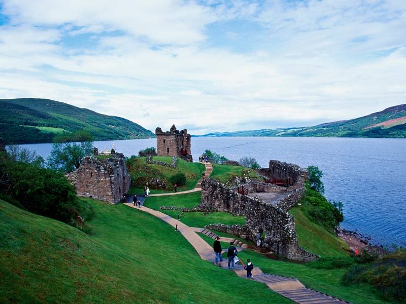 View over Loch Ness can be seen on some of the best UK tours.
