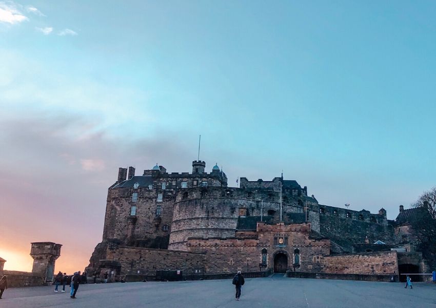 Edinburgh Castle.