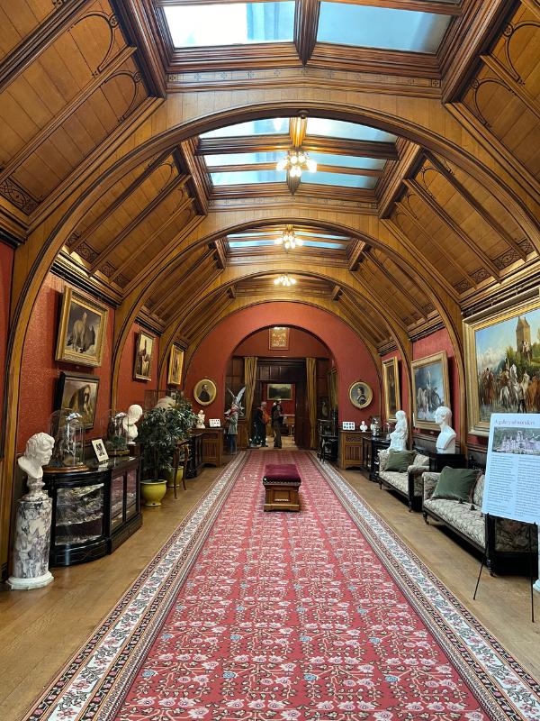 A stately home interior.