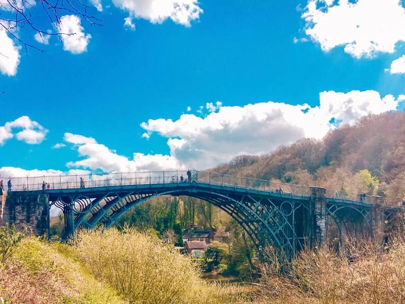 The bridge in Ironbridge 