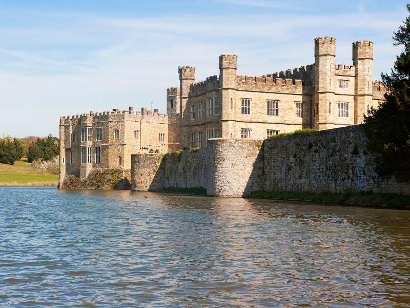 Leeds Castle in Kent England