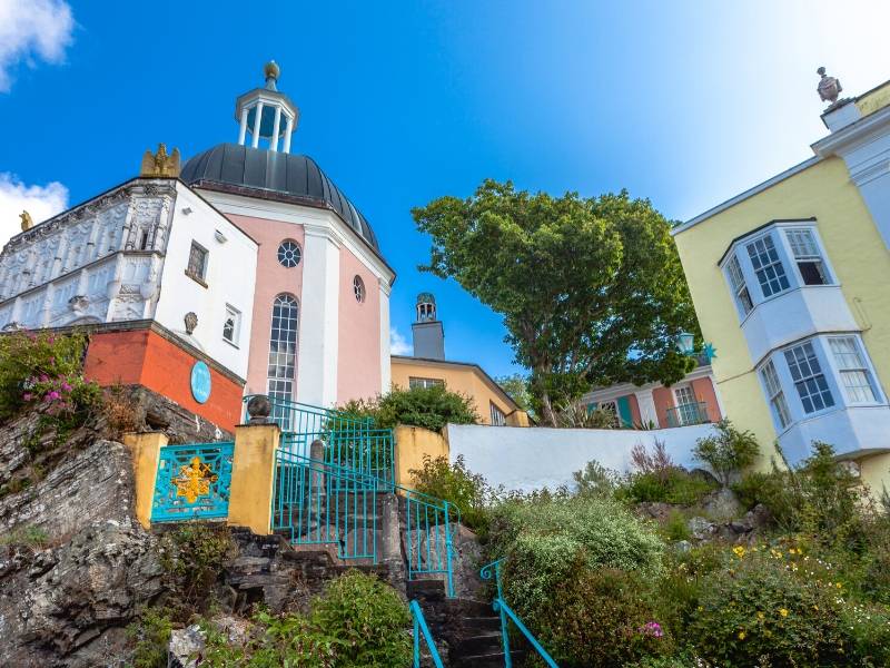 Portmeirion in Wales