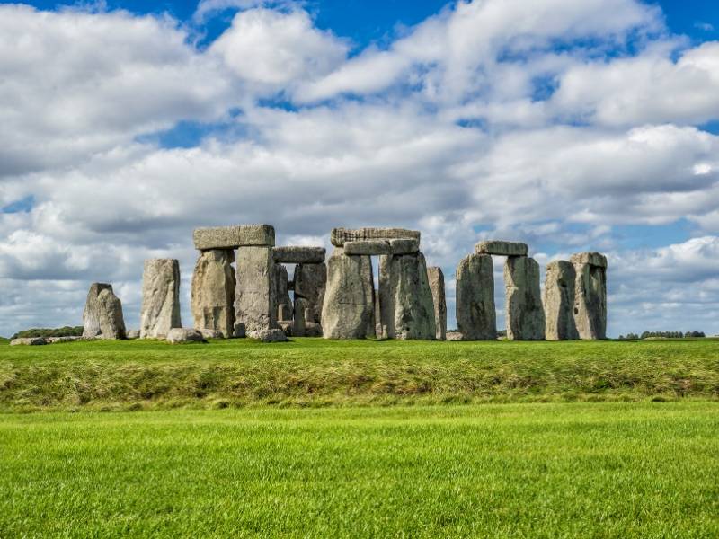 Stonehenge stone circle.