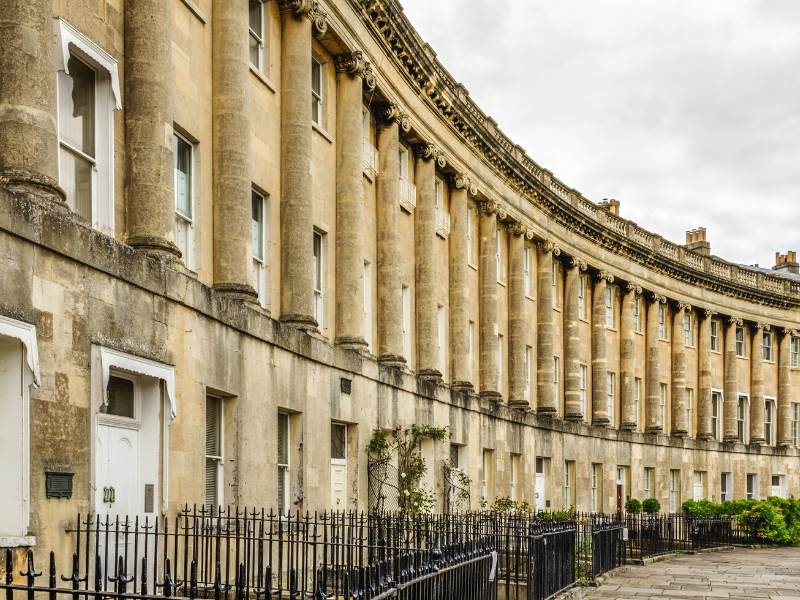 Royal Crescent in Bath