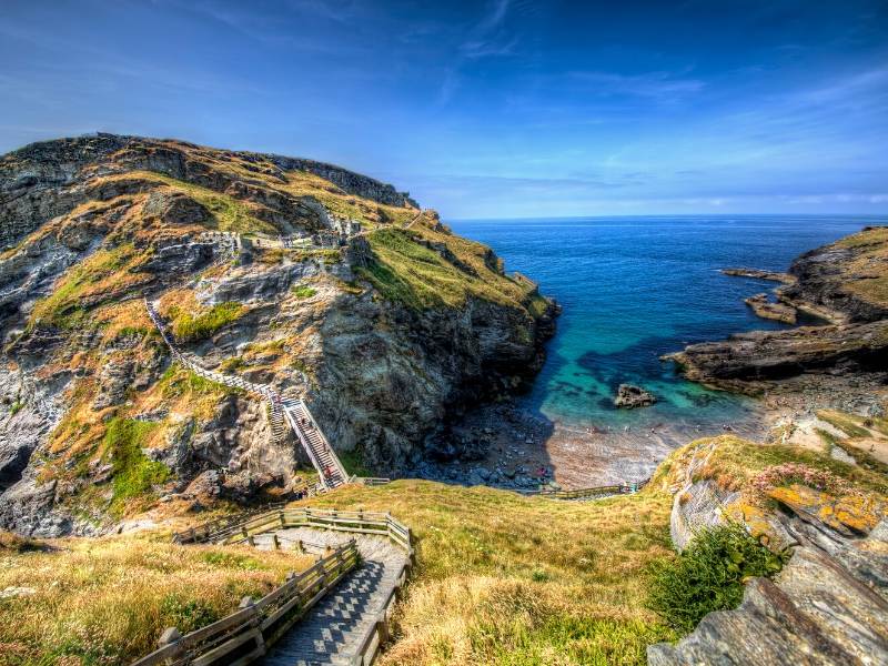 Tintagel in the South West of England