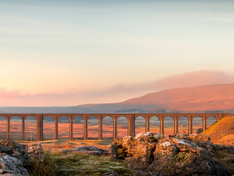 Ribblehead Viaduct.