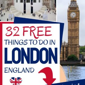 Free things to do in London England