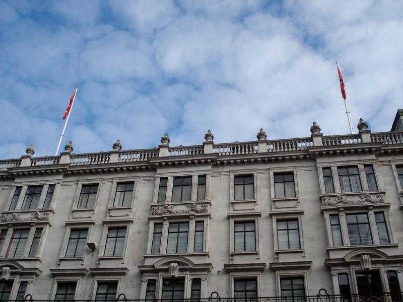 Hamley's toy store from the outside.