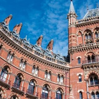 the St Pancras Hotel in London one of my recommended hotels in my London Accommodation Guide