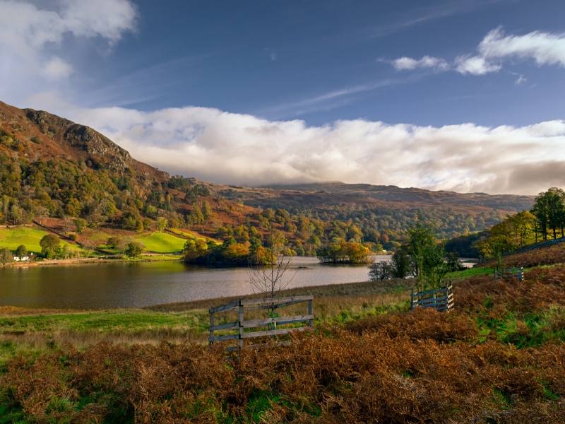 A view over Rydal in the Lake District