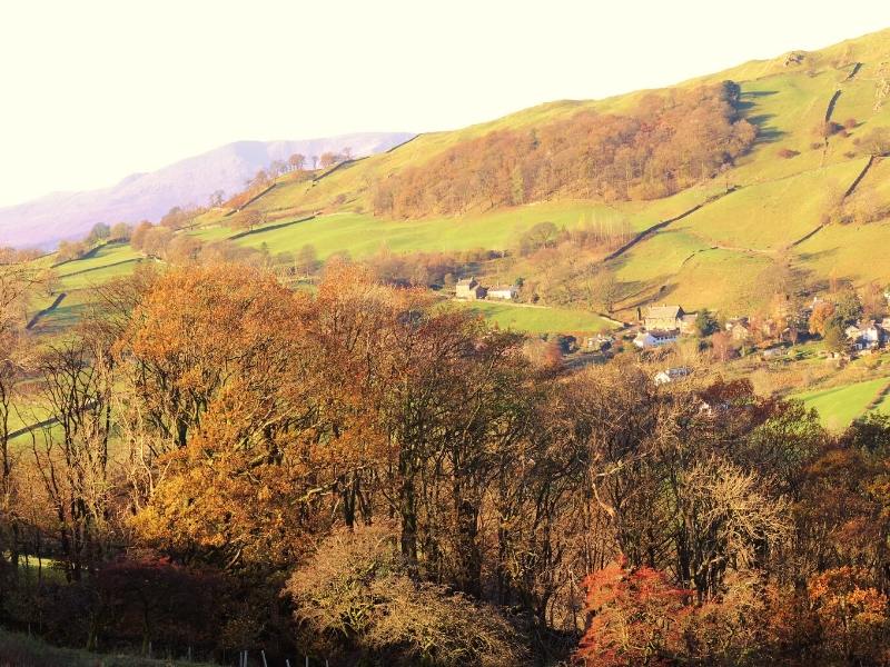 A view of Troutbeck in the Lake District