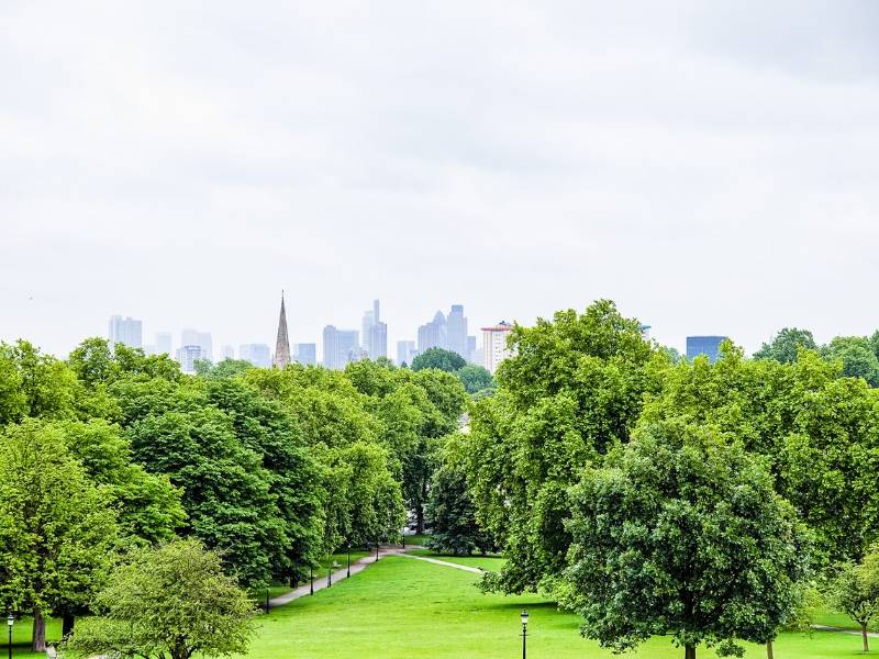 View of London from Primrose Hill 1