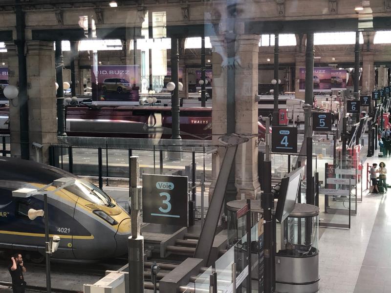Gare du nord in Paris
