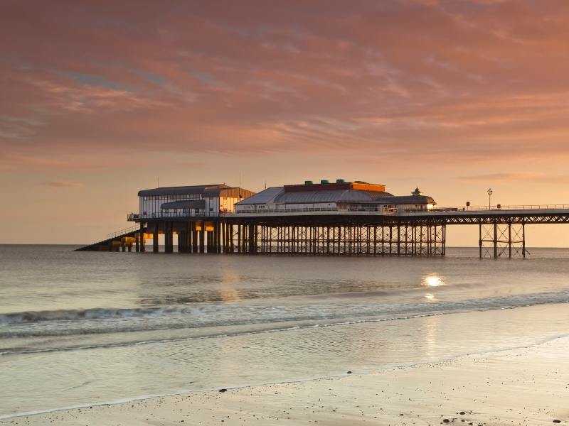 Cromer pier is one of the most beautiful PLACES TO VISIT IN THE EAST OF ENGLAND