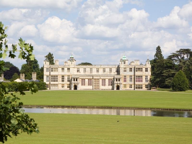 Audley End house one of the best PLACES TO VISIT IN THE EAST OF ENGLAND