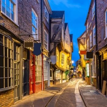 The Shambles in York England