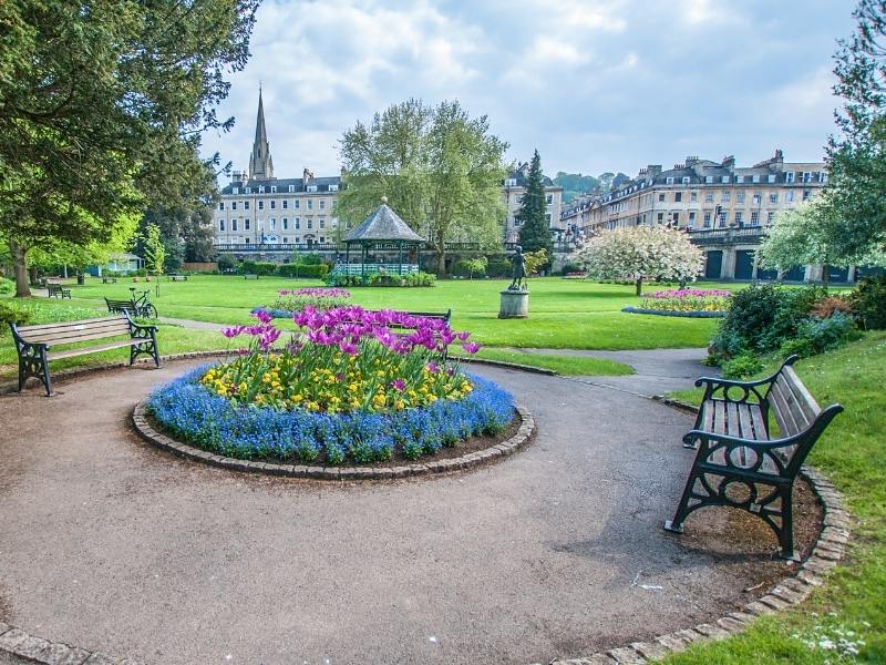 Parade Gardens in England