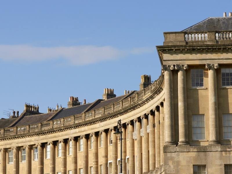 Royal Crescent in Bath