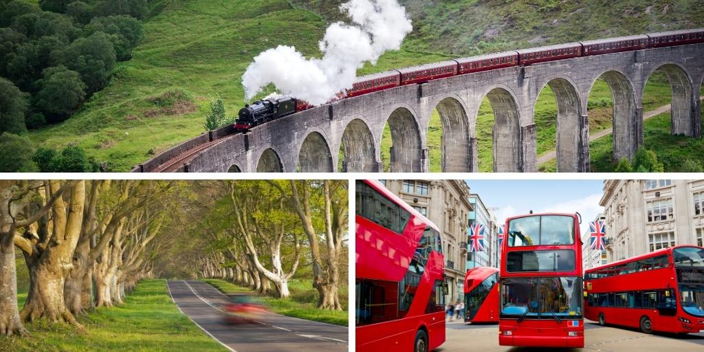 travel and transport uk