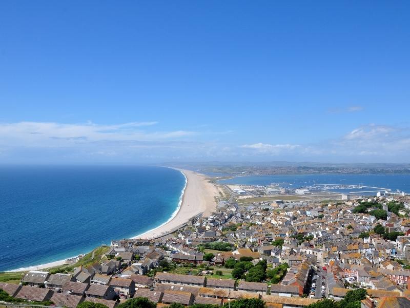 Chesil Beach in Dorset