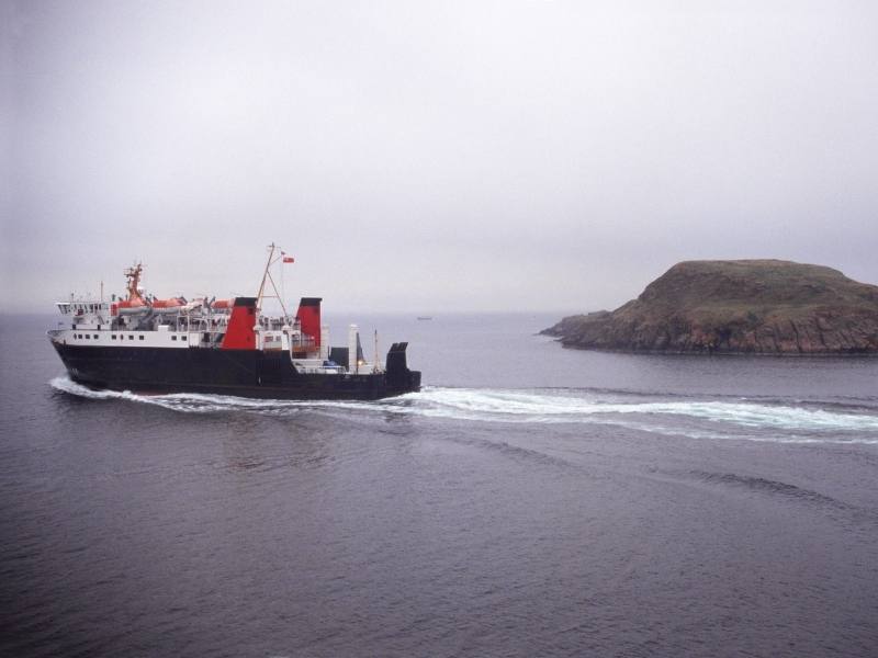 Mull Scotland ferry a method of transportation in UK