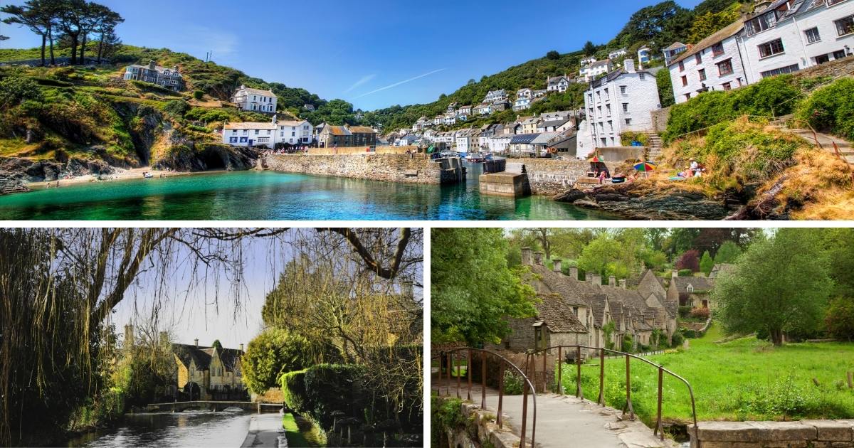 Beautiful villages and towns in England