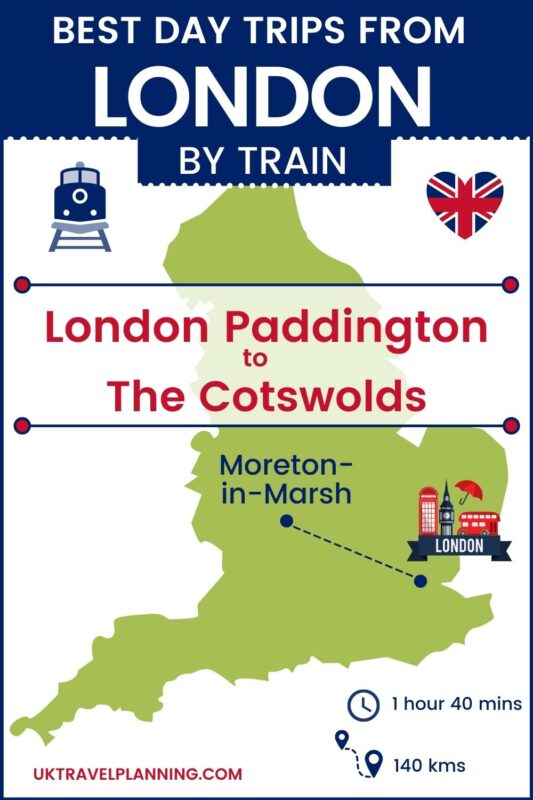 Day trips by train from London London to Moreton in Marsh 2