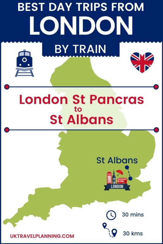Day trips by train from London London to St Albans 1
