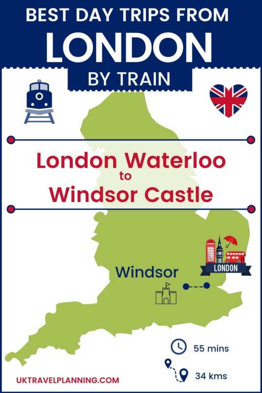 Day trips by train from London London to Windsor 2