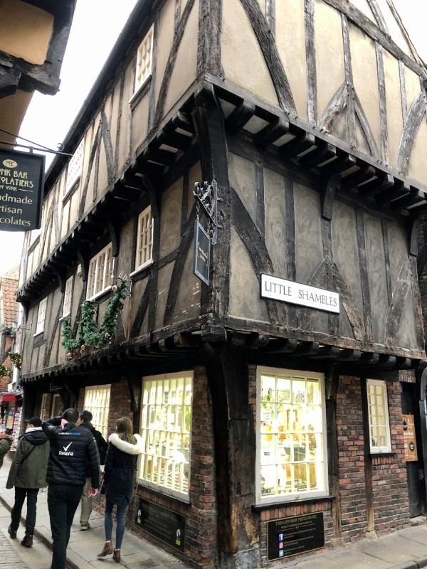 View of Little Shambles in York.