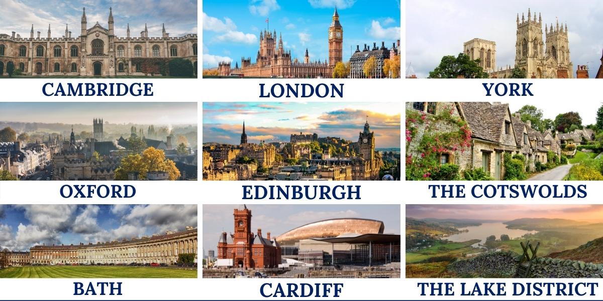 UK Travel Itinerary Planners plan your perfect trip
