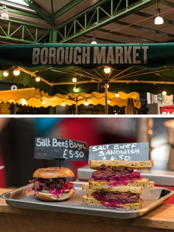 Borough Market is one of the best London markets to visit in the city.