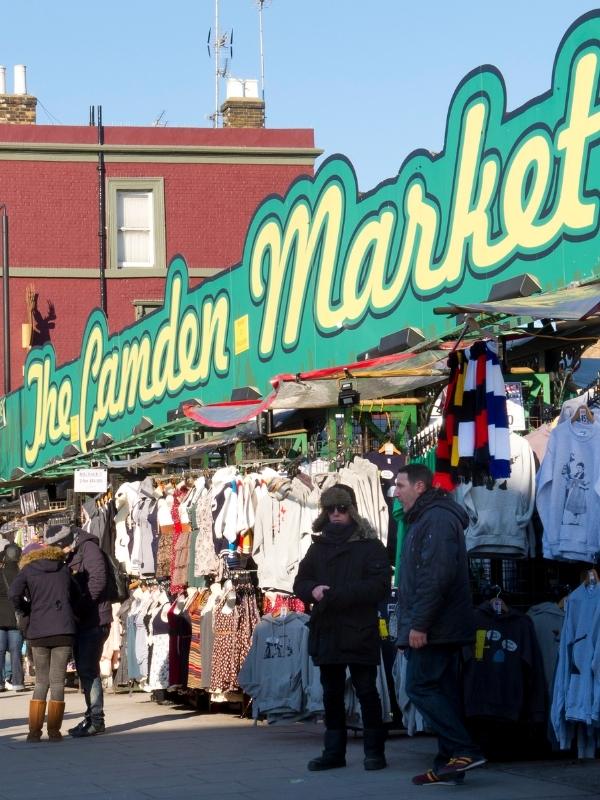 Sign for Camden Market.