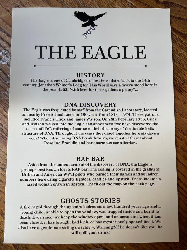 Info about the Eagle
