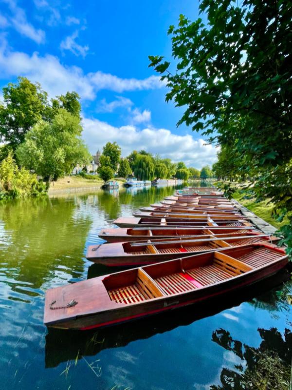 Cambridge punts.