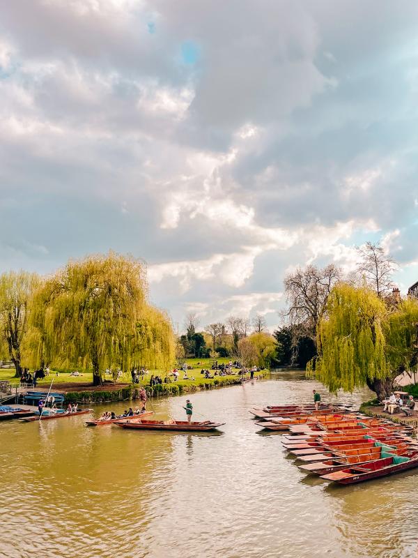 River Cam and punts