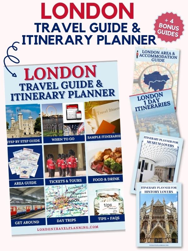 Guide de voyage et planificateur d'itinéraire de Londres.