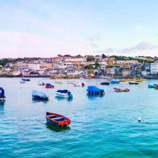 View of St Ives in Cornwall