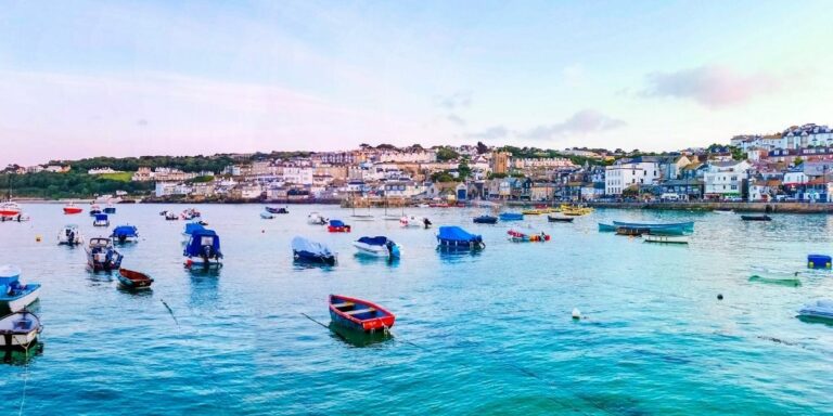View of St Ives in Cornwall