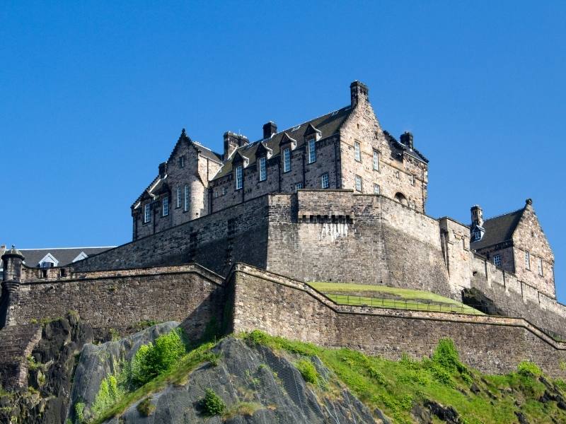 Edinburgh Castle.