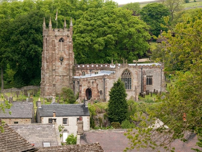 Matlock Bath in the English Peak District.