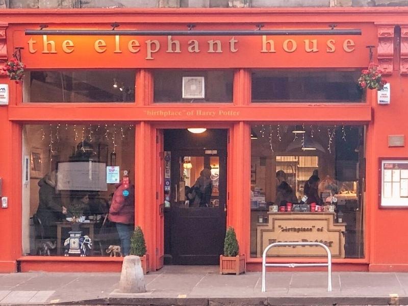 The Elephant House Cafe in Edinburgh.