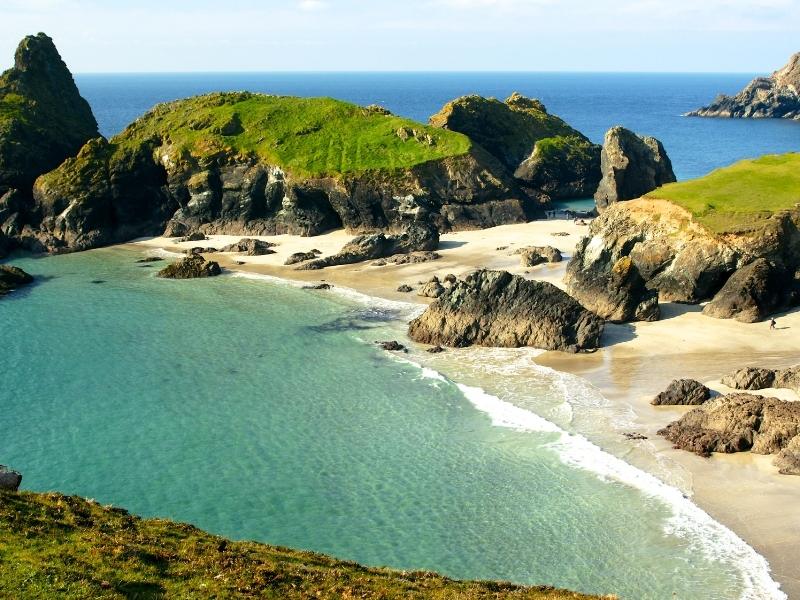 Kynance Cove Cornwall.