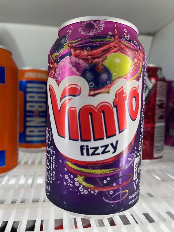 A can of Vimto.